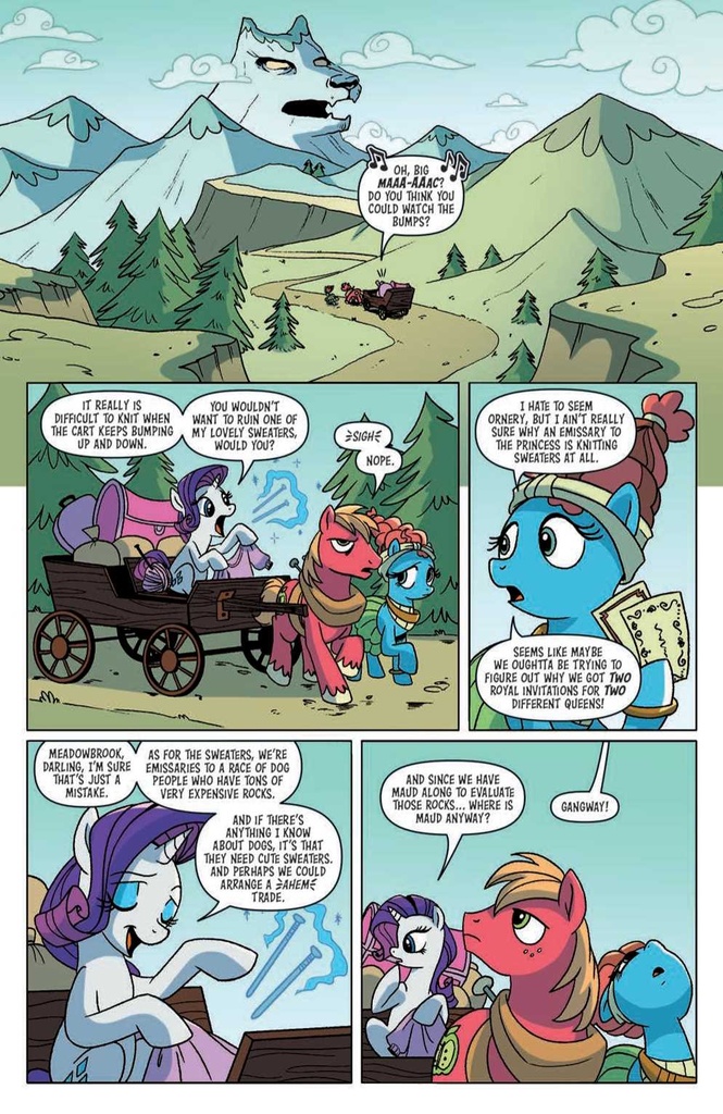 MY LITTLE PONY FRIENDSHIP IS MAGIC 2021 ANNUAL CVR A BRIANNA