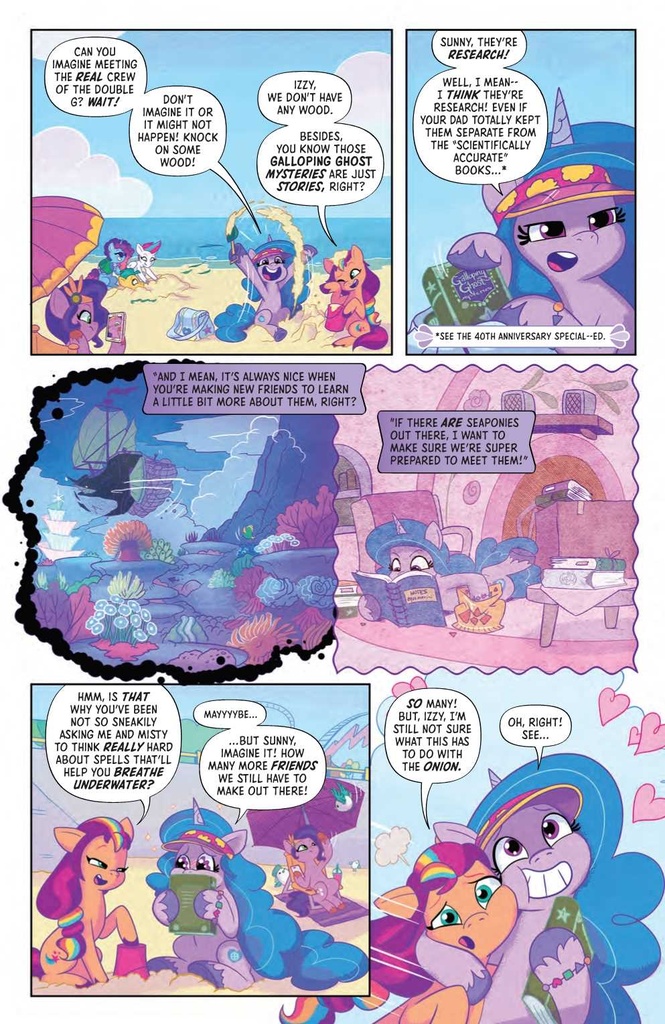 MY LITTLE PONY SET YOUR SAIL #1 CVR A GANUCHEAU