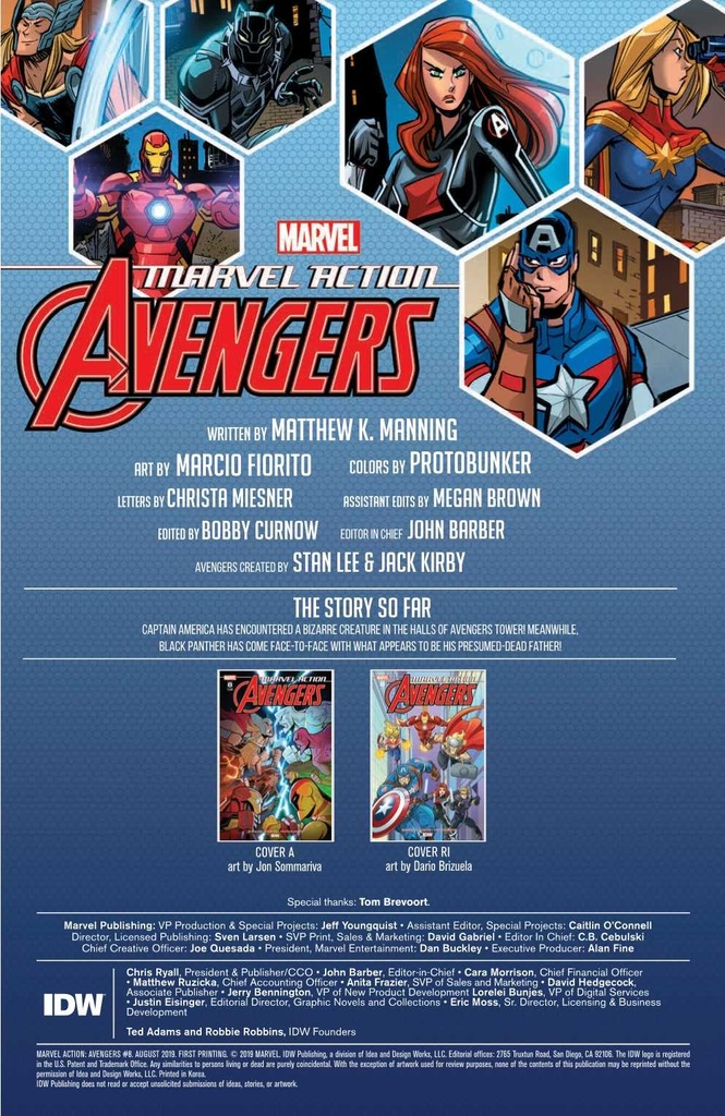 Marvel Action: Avengers #8 (Sommariva)