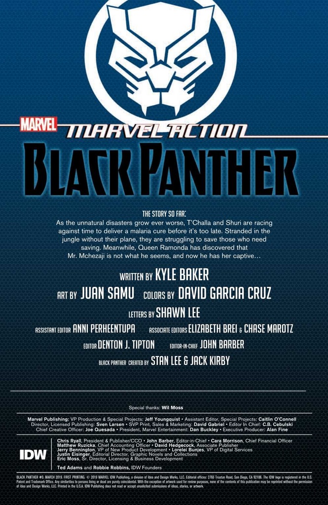 Marvel Action: Black Panther #3