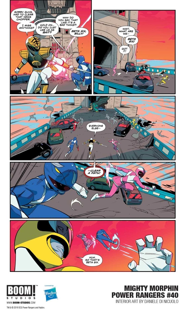 Mighty Morphin Power Rangers #40