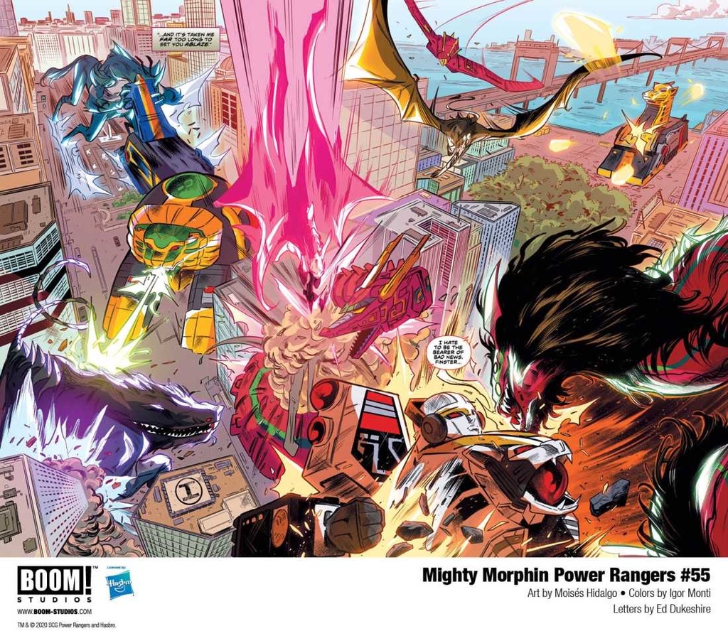 Mighty Morphin Power Rangers #55 (1:10 Anka Variant)