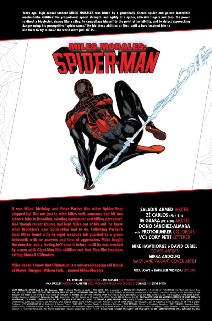 Miles Morales: Spider-Man #11