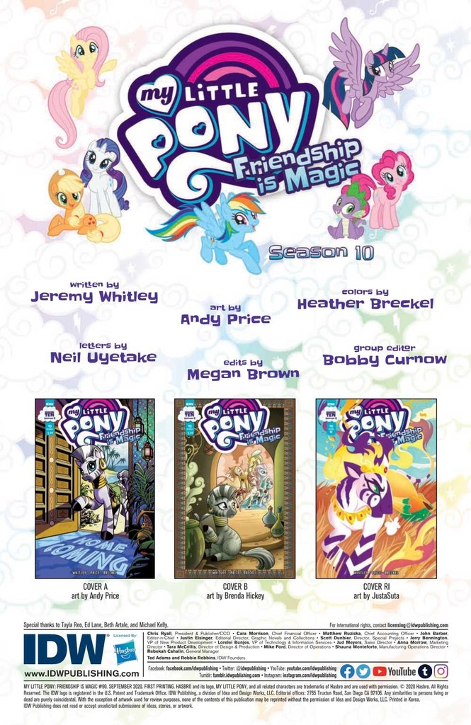 My Little Pony: Friendship Is Magic #90 (Cover A Price)