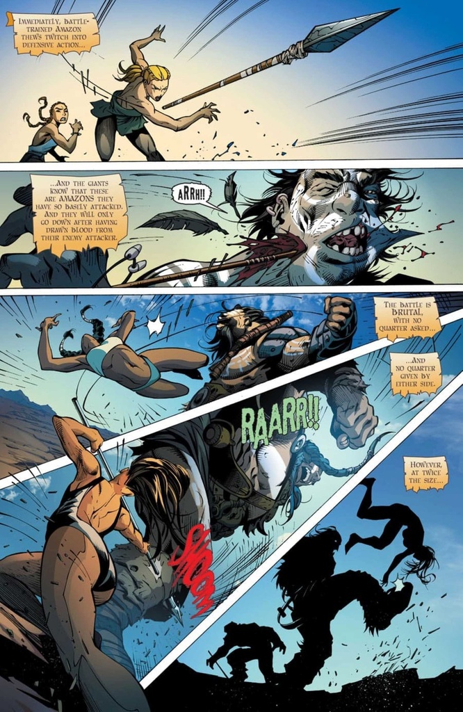 ODYSSEY OF THE AMAZONS #1 (OF 6)