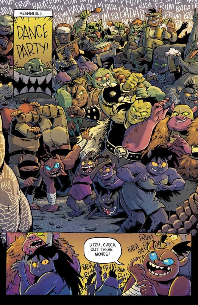 ORCS THE CURSE #1 (OF 4) CVR A LARSEN