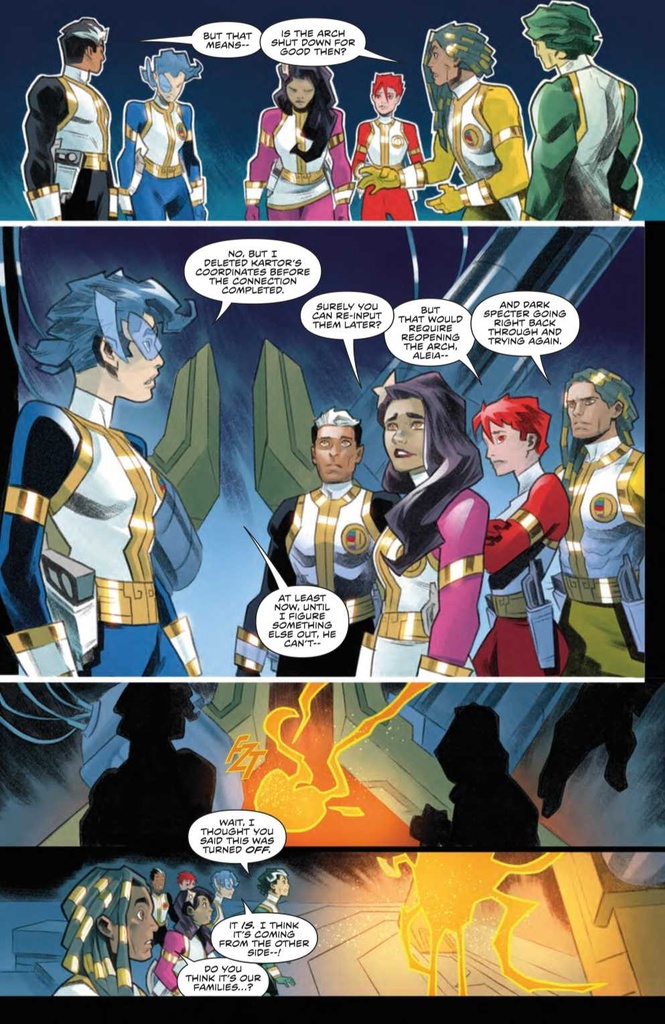 POWER RANGERS UNIVERSE #6 (OF 6) CVR A MORA (C: 1-0-0)