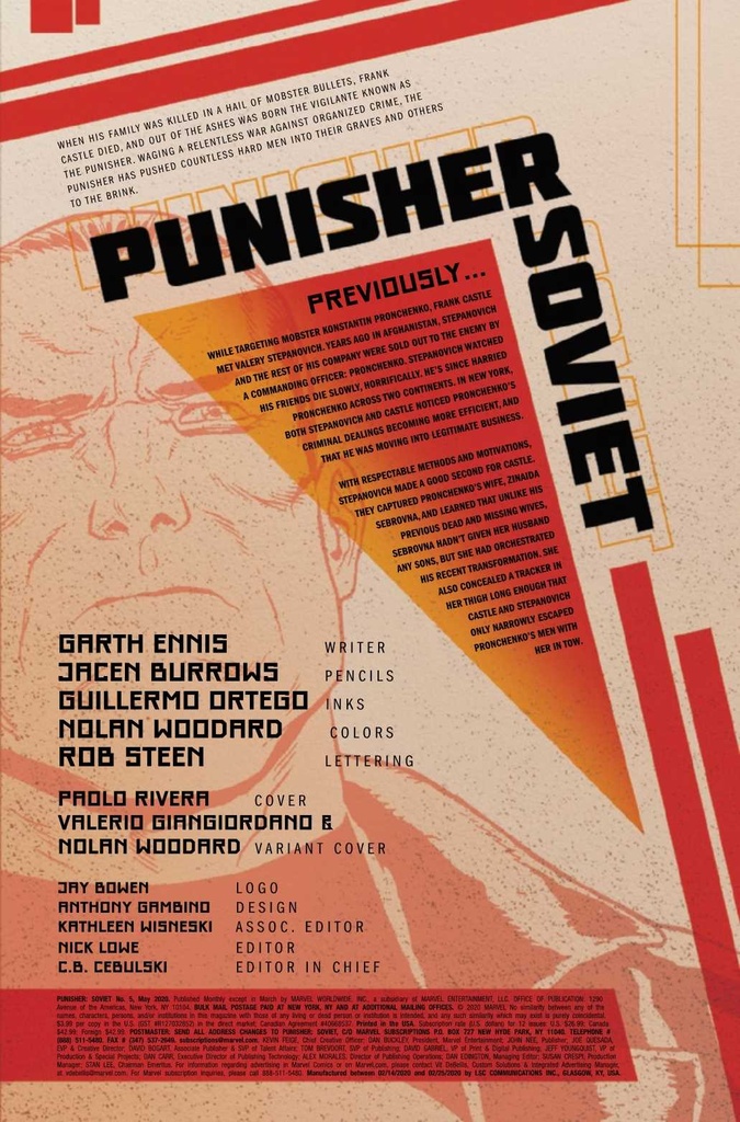 Punisher: Soviet #5 of 6