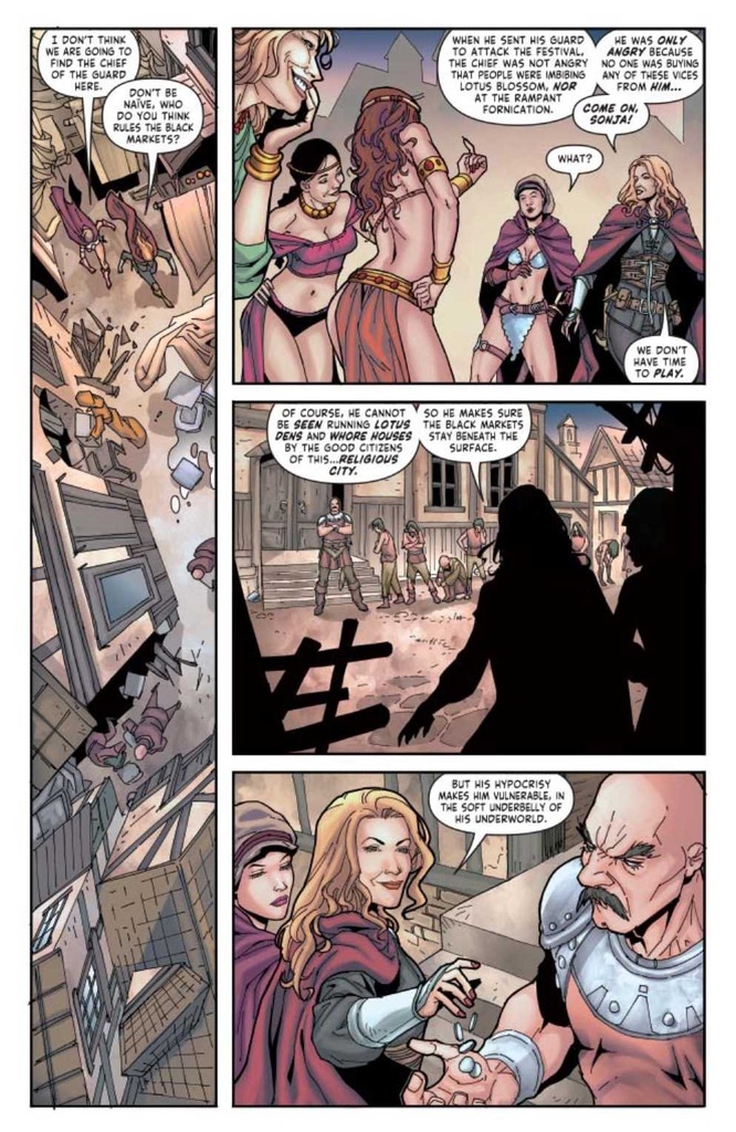 RED SONJA PRICE OF BLOOD #2 CVR C LINSNER