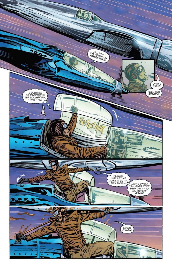 ROCKETEER THE GREAT RACE #3 (OF 4) CVR B STEPHEN MOONEY