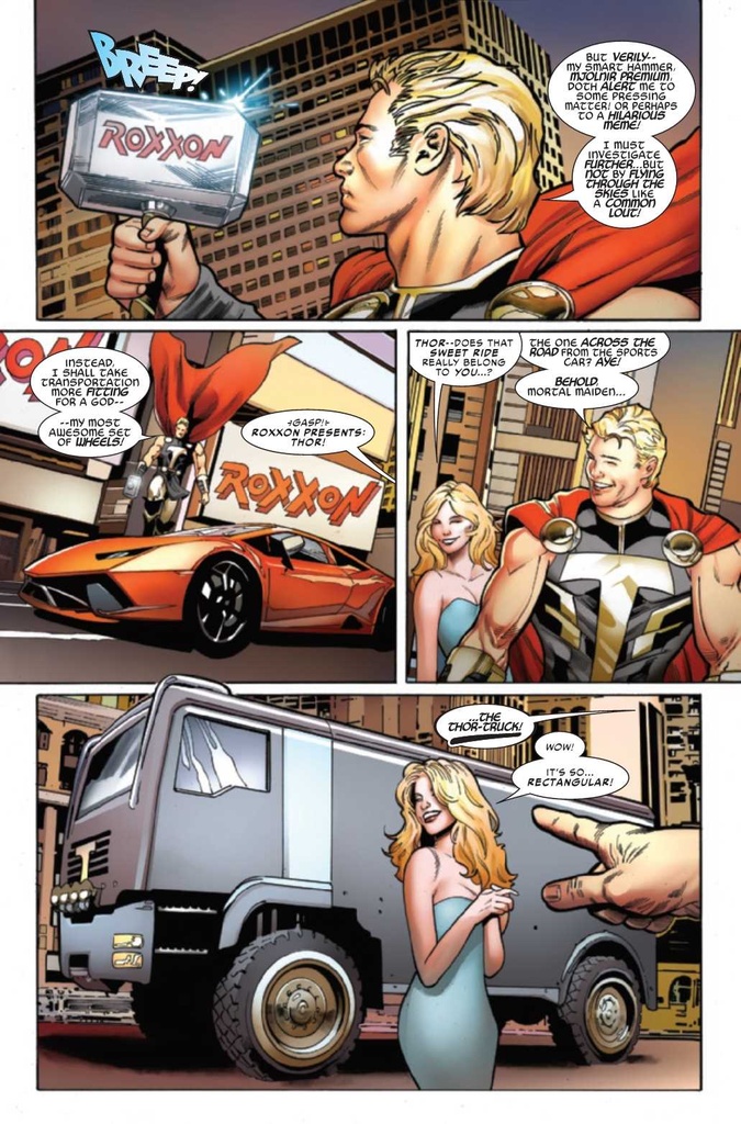 ROXXON PRESENTS THOR #1 NICK BRADSHAW CONNECTING VAR