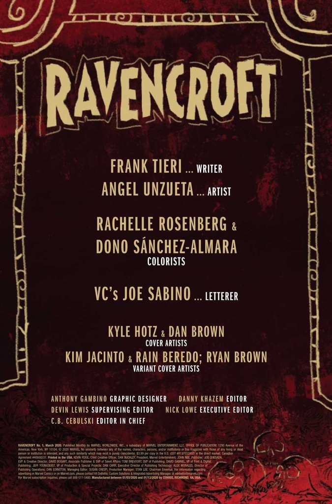 Ravencroft #1 of 5