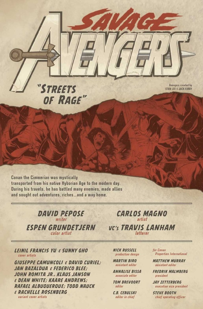 SAVAGE AVENGERS #1