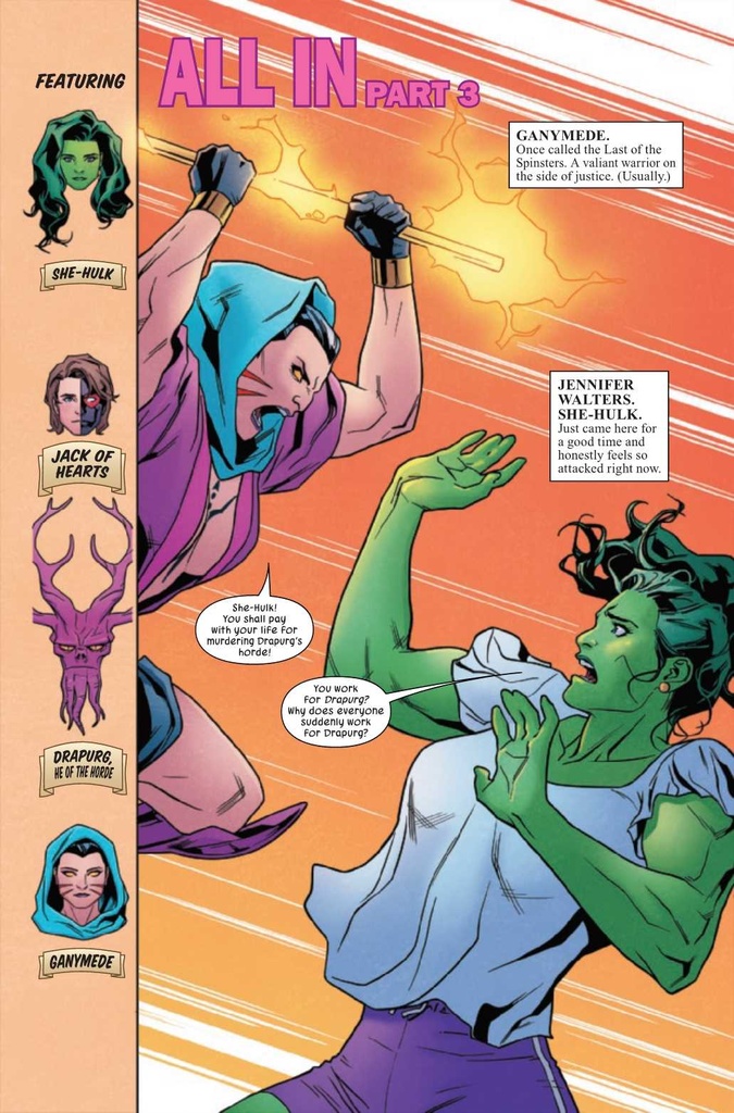 SENSATIONAL SHE-HULK #8 ANDRES GENOLET VAR