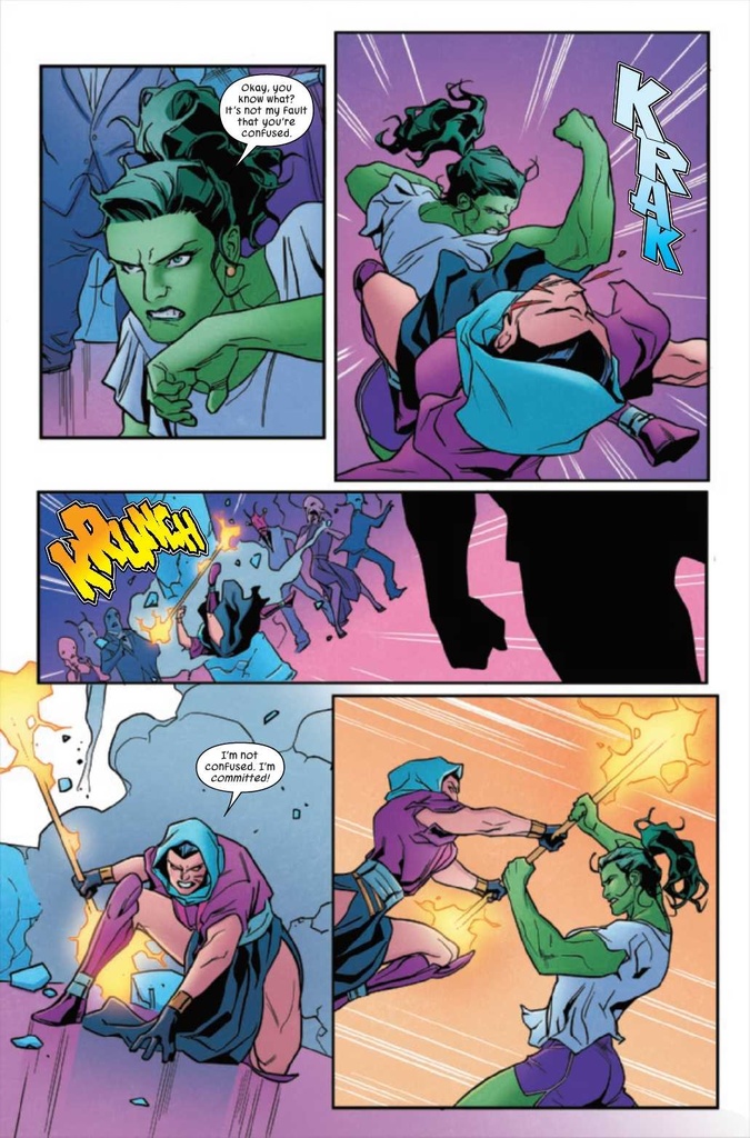 SENSATIONAL SHE-HULK #8 ANDRES GENOLET VAR