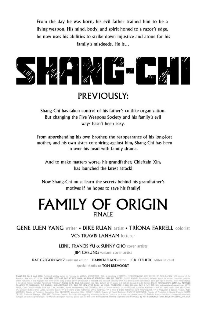 SHANG-CHI #8