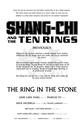 SHANG-CHI AND TEN RINGS #3