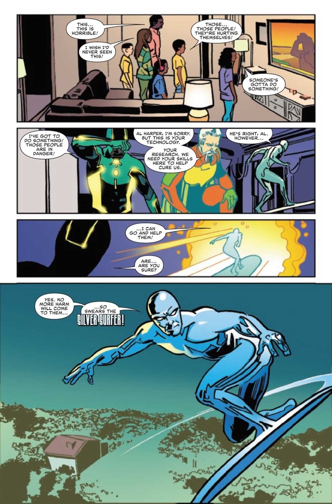 SILVER SURFER GHOST LIGHT #4