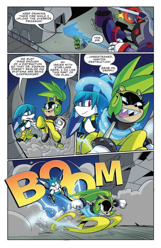 SONIC HEDGEHOG IMPOSTER SYNDROME #4 (OF 4) CVR A F