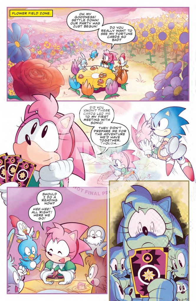 SONIC THE HEDGEHOG AMYS 30TH ANNV #1 CVR B FONSECA