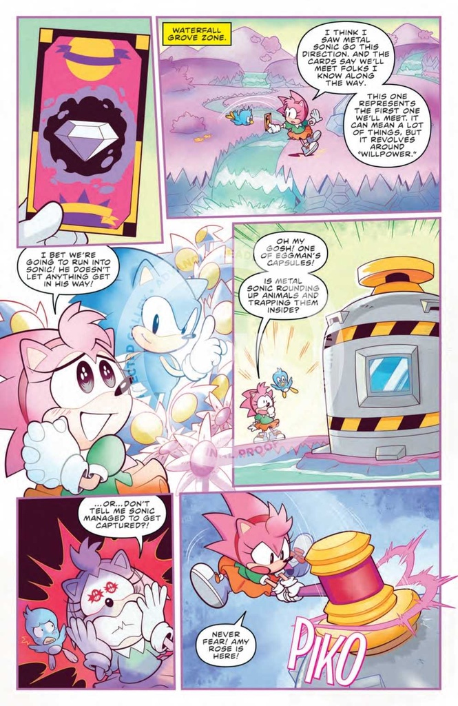 SONIC THE HEDGEHOG AMYS 30TH ANNV #1 CVR B FONSECA