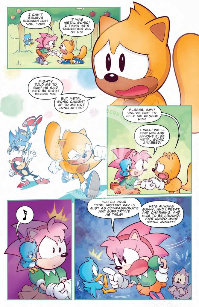 SONIC THE HEDGEHOG AMYS 30TH ANNV #1 CVR B FONSECA