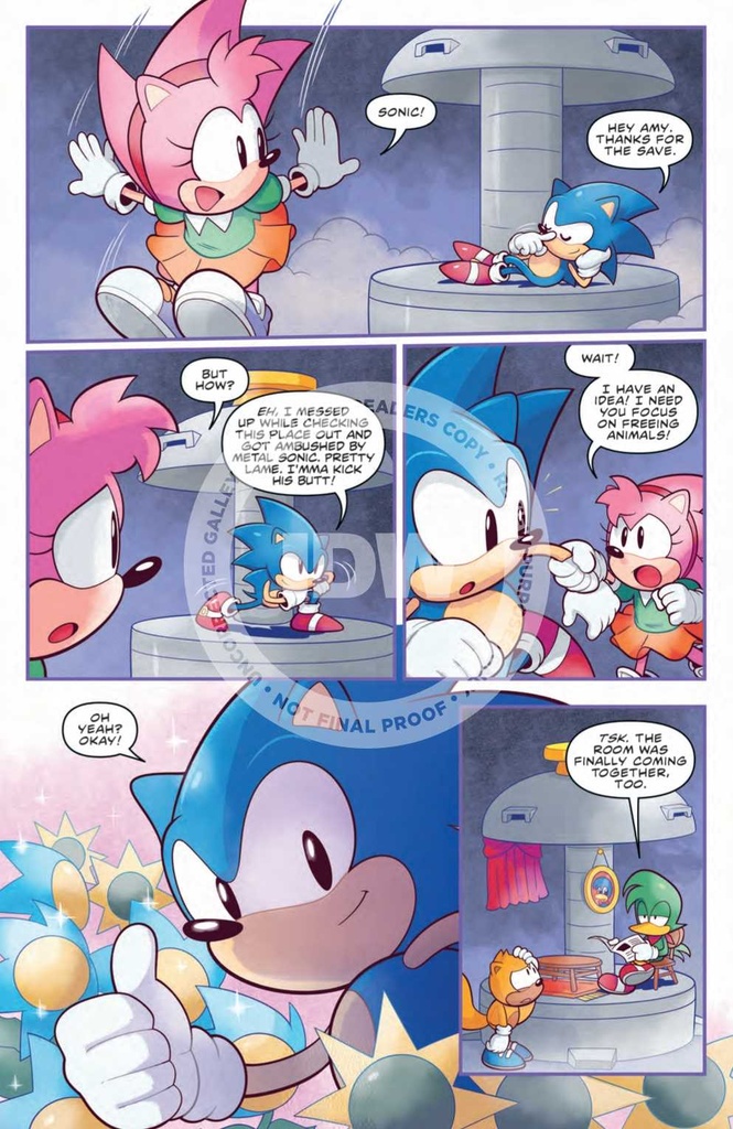 SONIC THE HEDGEHOG AMYS 30TH ANNV #1 CVR B FONSECA