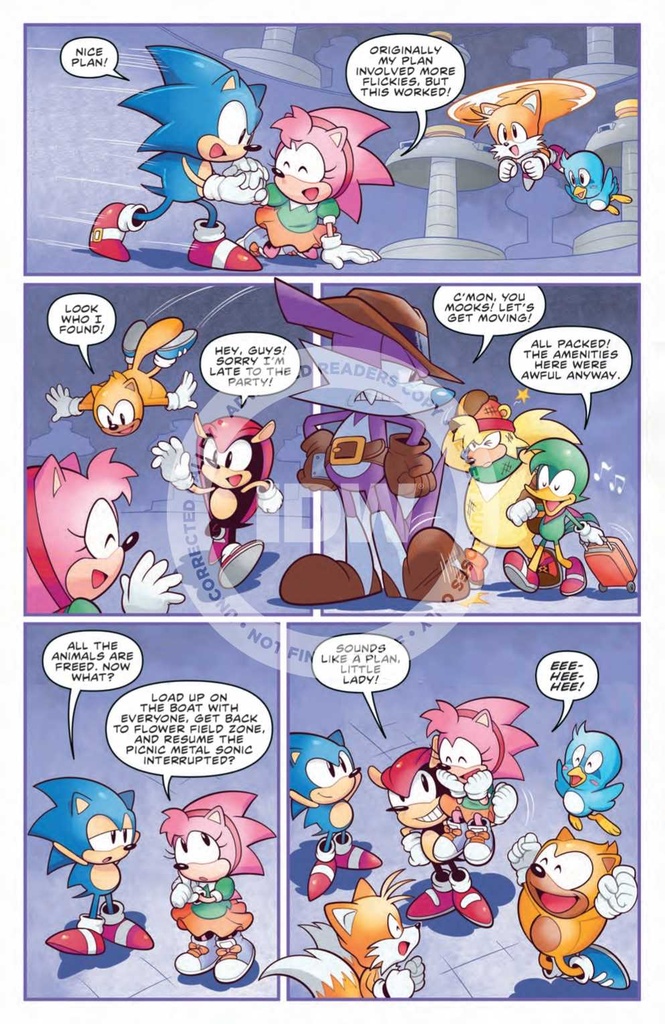 SONIC THE HEDGEHOG AMYS 30TH ANNV #1 CVR B FONSECA