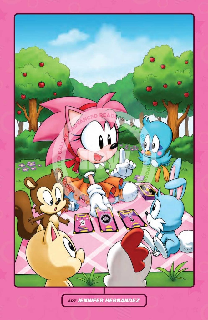 SONIC THE HEDGEHOG AMYS 30TH ANNV #1 CVR B FONSECA