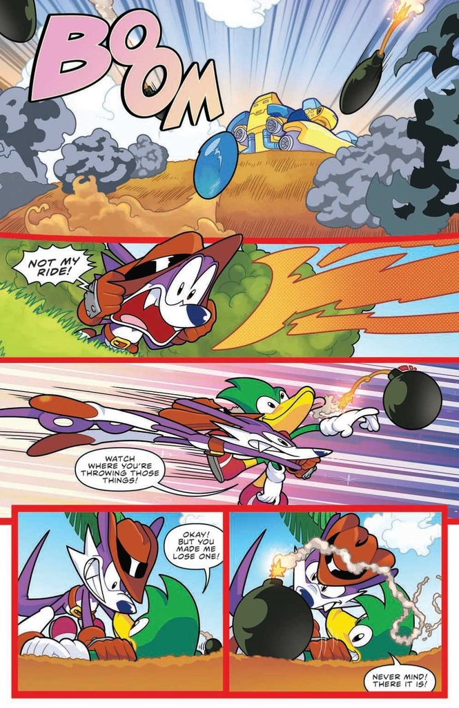 SONIC THE HEDGEHOG FANG HUNTER #1 CVR A HAMMERSTROM