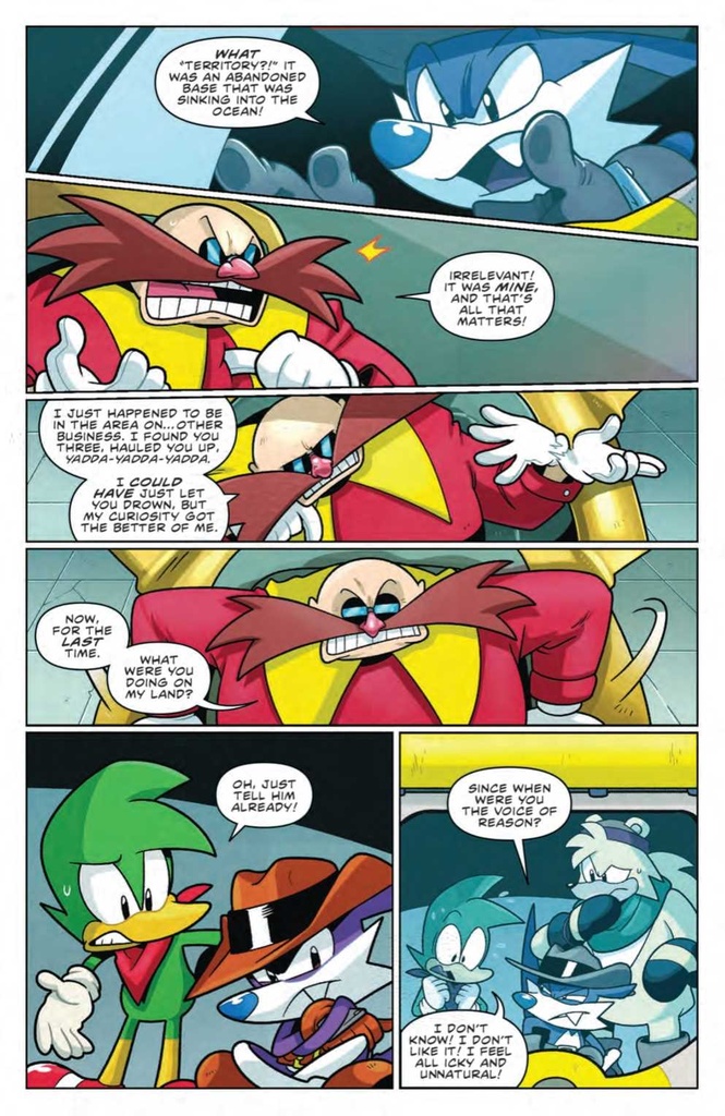 SONIC THE HEDGEHOG FANG HUNTER #3 CVR A HAMMERSTROM