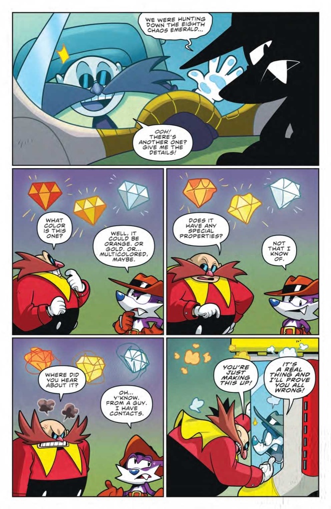 SONIC THE HEDGEHOG FANG HUNTER #3 CVR A HAMMERSTROM