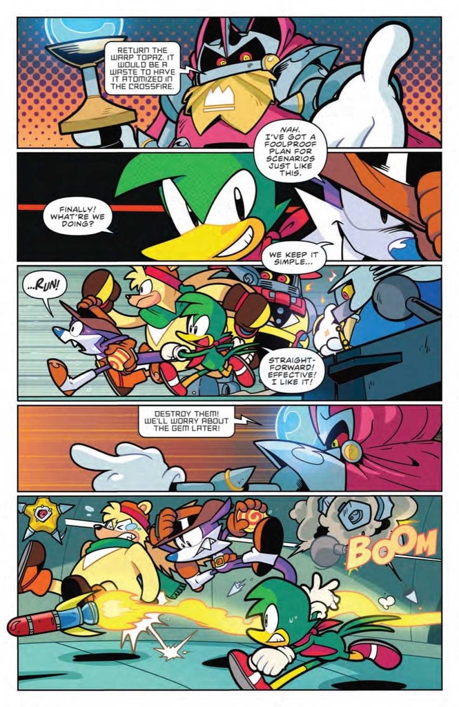 SONIC THE HEDGEHOG FANG HUNTER #4 CVR A HAMMERSTROM