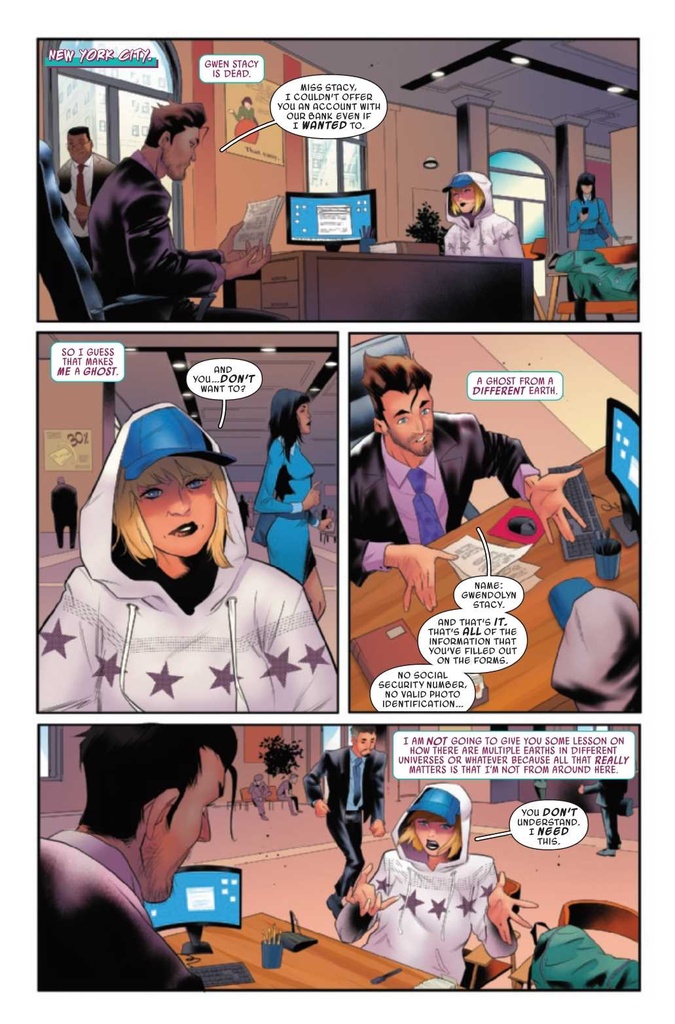 SPIDER-GWEN #1 PABLO VILLALOBOS VAR