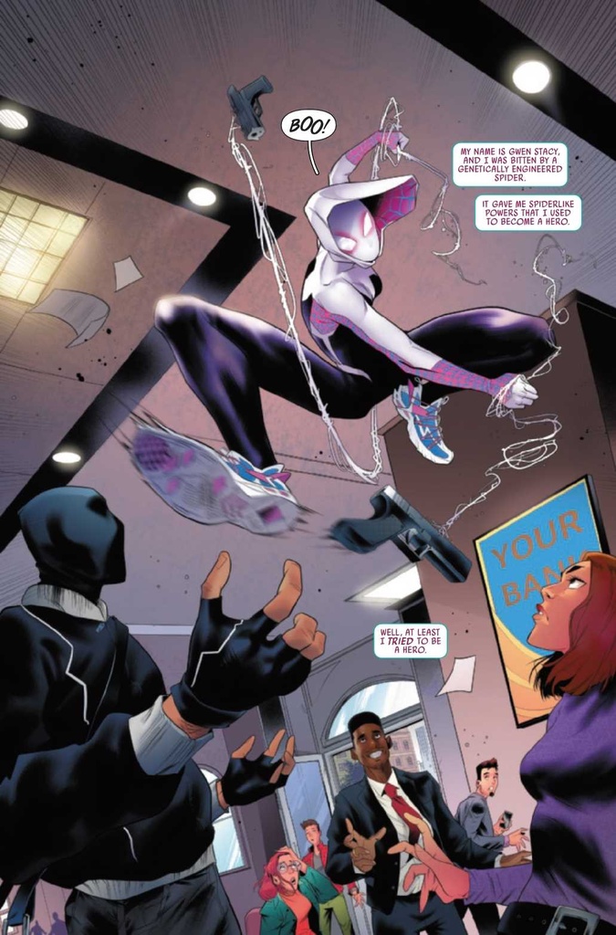 SPIDER-GWEN #1 TBD ARTIST FOIL VAR (NET)