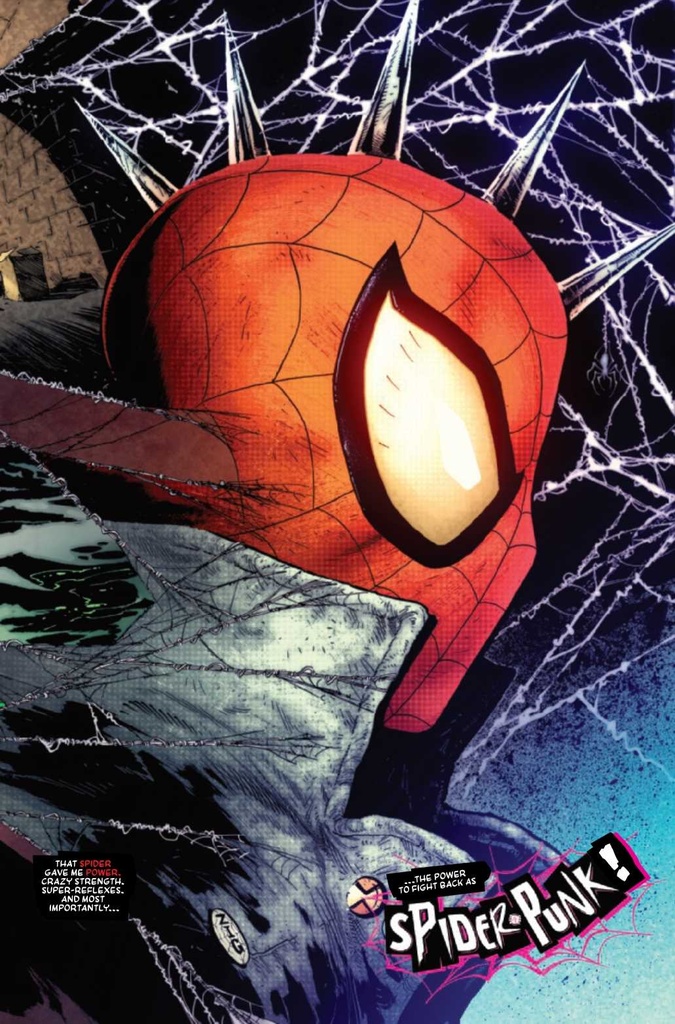 SPIDER-PUNK #1 IAN BERTRAM FOIL VAR (Net)