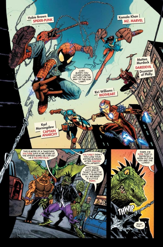 SPIDER-PUNK #1 OLIVIER COIPEL VAR