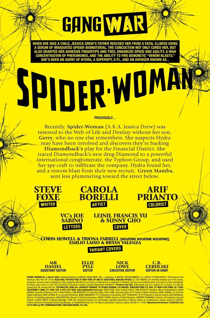 SPIDER-WOMAN #3