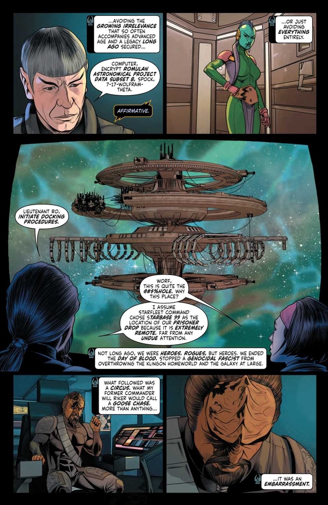 STAR TREK DEFIANT #12 CVR B REIS