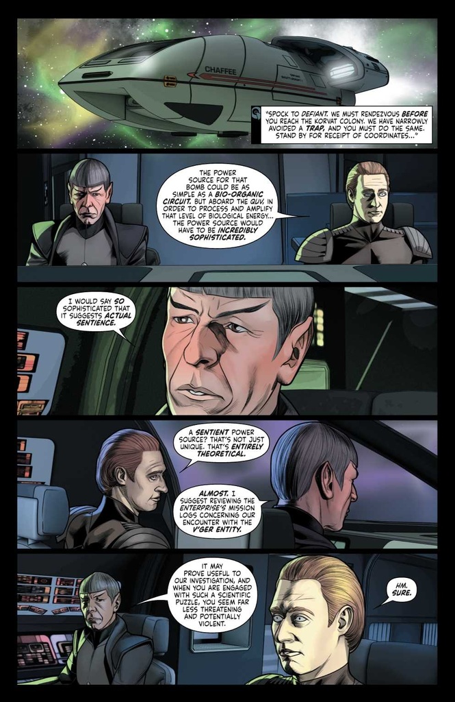 STAR TREK DEFIANT #5 CVR A UNZUETA