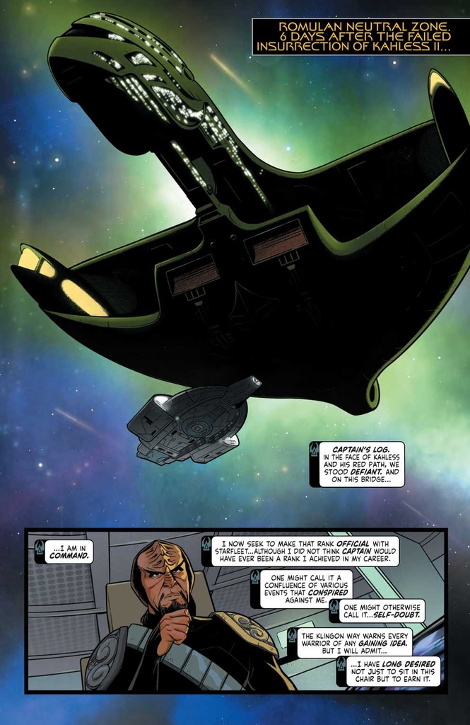 STAR TREK DEFIANT #8 CVR A FEEHAN