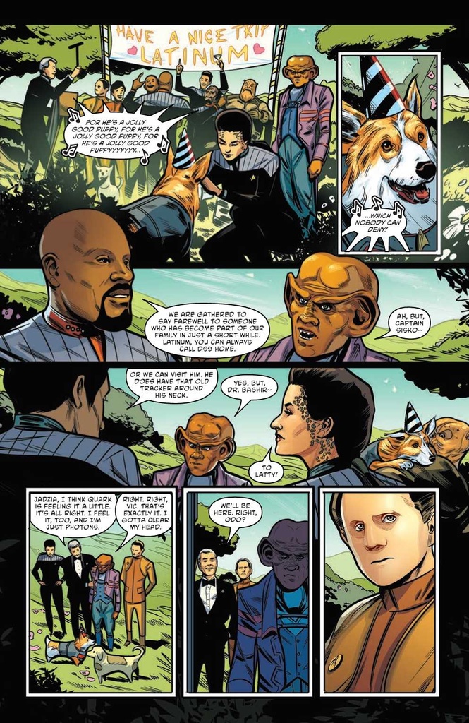 STAR TREK DS9 DOG OF WAR #3 CVR A HERNANDEZ