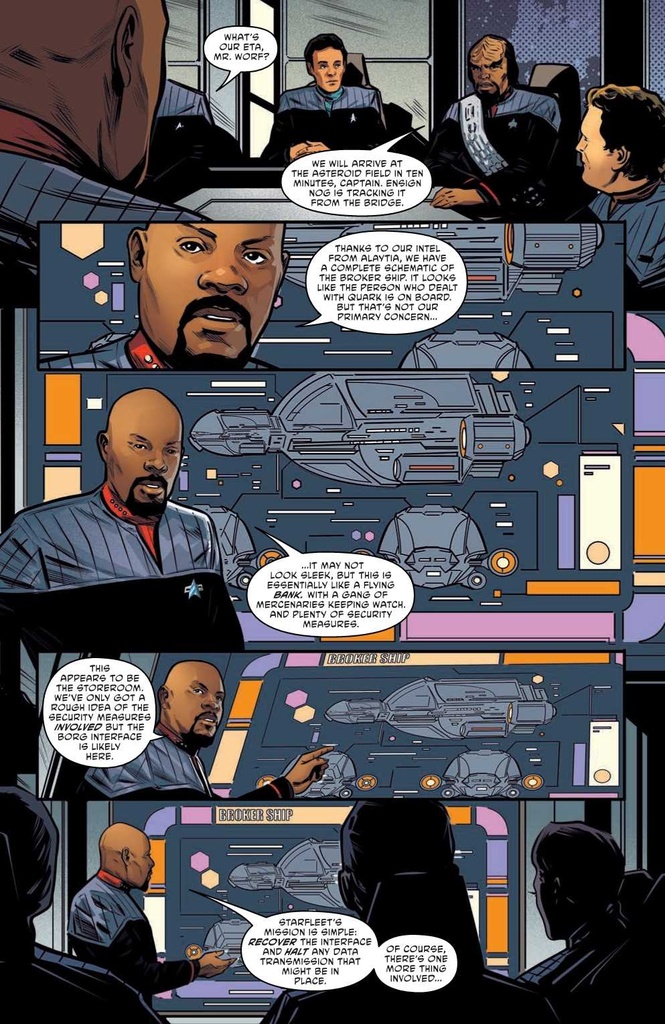 STAR TREK DS9 DOG OF WAR #4 CVR A HERNANDEZ