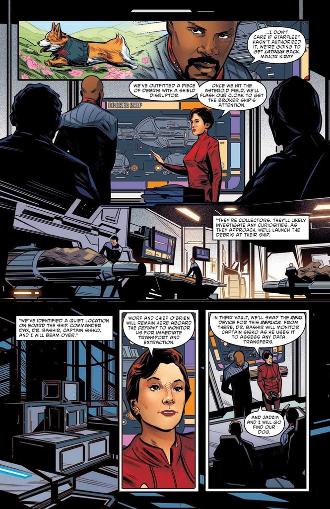 STAR TREK DS9 DOG OF WAR #4 CVR A HERNANDEZ