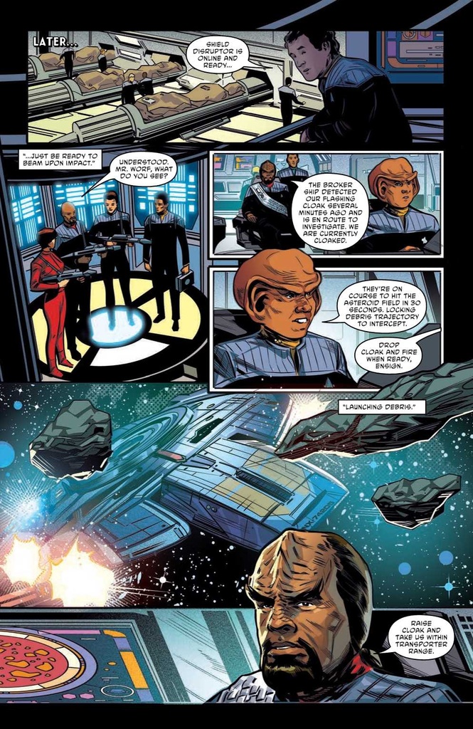 STAR TREK DS9 DOG OF WAR #4 CVR A HERNANDEZ