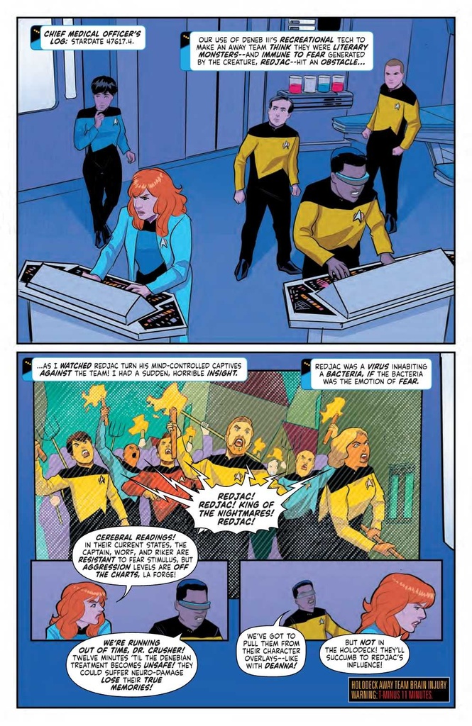 STAR TREK HOLOWEEN #3 CVR A FRANCAVILLA