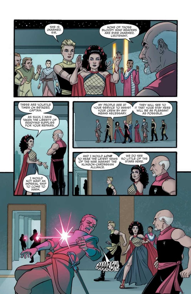 STAR TREK MIRROR WAR TROI #1 CVR B EBENEBE