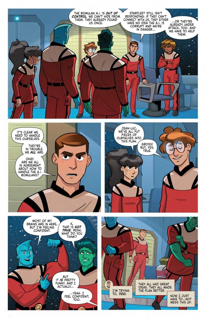 STAR TREK PICARDS ACADEMY #6 CVR A BOO