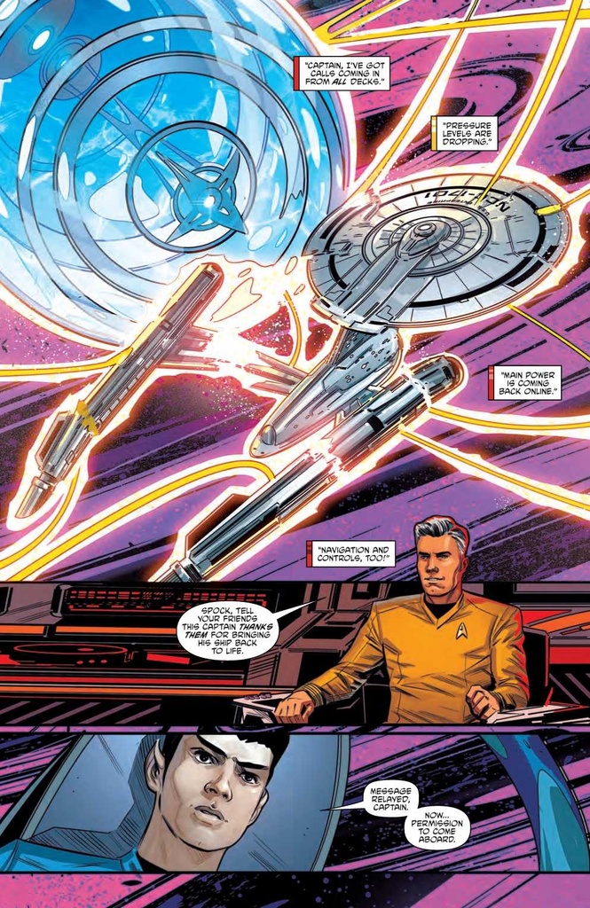 STAR TREK SNW SCORPIUS RUN #5 CVR A HERNANDEZ