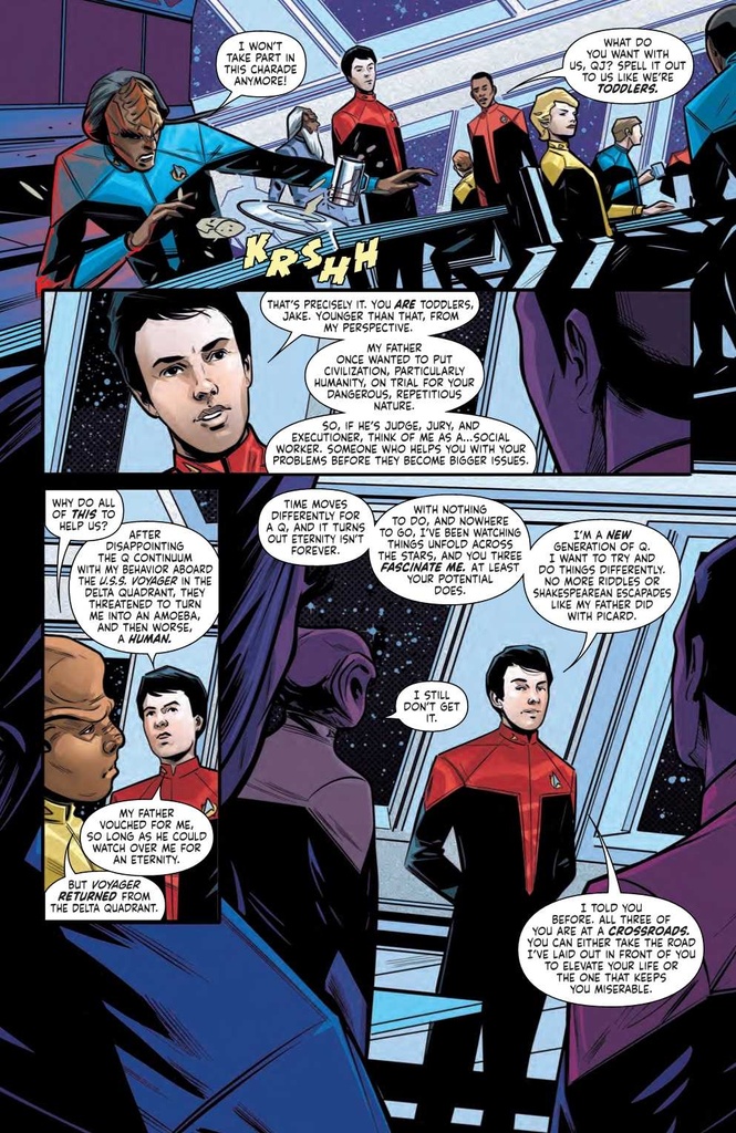 STAR TREK SONS OF STAR TREK #2 CVR B LEVENS